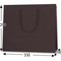 シモジマ カラーチャームバッグ 3才 ブラウン 005320115 1束