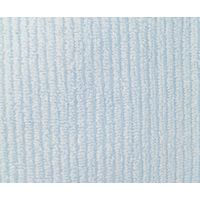 林 フェイスタオル ふんわり無撚糸 リブカラー ブルー(青) FJ424501 1組(2枚)