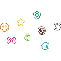 アーテック ハッピースタンプマーカー8色 7574 1個