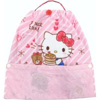 林 おりこうタオル エプロン ポケット付き サンリオ ハローキティ WK415700 1枚