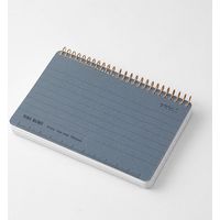 デザインフィル リングメモ B7サイズ ベーシック 青 19057006 1個