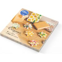 デザインフィル オリガミ 15角 ブロック 水彩 120枚(12柄×10枚) 折り方レシピ付き 34494006 1個