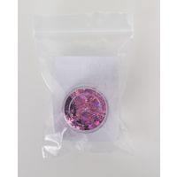 アーテック ホログラムグリッター星 3mm ピンク 93128 1個