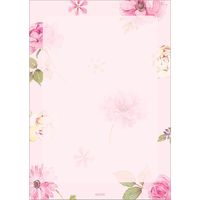 デザインフィル メモ カントリータイム 80枚入 花柄 91802108 1冊