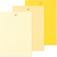 デザインフィル 便箋 色を贈る A5 金 20573006 1冊