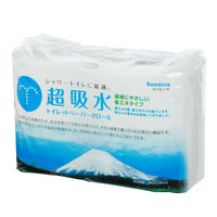 林製紙 (1140)バンビーナ超吸水2ロールトイレットペーパー 420190 1パック