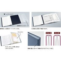 リヒトラブ ALTNA クリヤーブック A4 40ポケット ブラック N7752-24 1冊