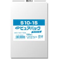 シモジマ ピュアパック S 10ー15 006798221 1袋(100枚入)