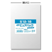 シモジマ ピュアパック S 12ー18 006798226 1袋(100枚入)