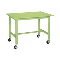 サカエ 軽量作業台(KKタイプ/均等耐荷重200kg/スチール天板/H840mm/移動式) KKー69SUB2 1台（直送品）