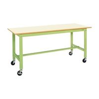 サカエ 軽量作業台(KKタイプ/均等耐荷重200kg/ポリエステル天板/H840mm/移動式) KKー59UB2IG 1台（直送品）