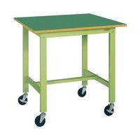 サカエ 軽量作業台(KHタイプ/均等耐荷重200kg/サカエリューム天板/H900mm/移動式) KHー39FUB 1台（直送品）