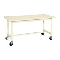 サカエ 軽量作業台(KSタイプ/均等耐荷重200kg/スチール天板/H740mm/移動式) KSー157SURI 1台（直送品）