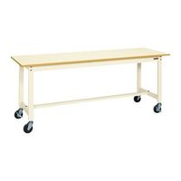 サカエ 軽量作業台(KSタイプ/均等耐荷重200kg/ポリエステル天板/H740mm/移動式) KSー156PURI 1台（直送品）