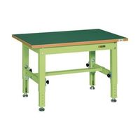 中量高さ調整作業台(TKT5タイプ/均等耐荷重400kg/改正RoHS10物質対応サカエリューム天板/H500~650mm/固定式) TKT（直送品）