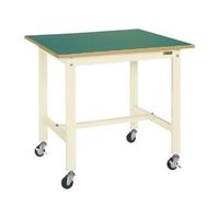 軽量作業台(KKタイプ/均等耐荷重200kg/改正RoHS10物質対応サカエリューム天板/H810mm/移動式) KKー38FUB1I 1台（直送品）