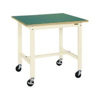 サカエ 軽量作業台(KKタイプ/均等耐荷重200kg/サカエリューム天板/H840mm/移動式) KKー49FUB2I 1台（直送品）