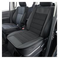 ボンフォーム（BONFORM） 送風クッション クールエアー 背もたれ付クッション 48x103cm ブラック 5451-07BK 1個（直送品）