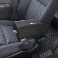 ボンフォーム（BONFORM） サポートクッション ファイテン 肘掛けスリム アクアチタン12x20cmブラック 5815-77BK 1個（直送品）