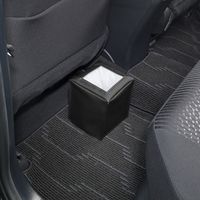 ボンフォーム（BONFORM） 収納 スマートダストＢＯＸ カバー付 15x15x18 ブラック 7408-72BK 1個（直送品）