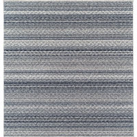 スミノエ HOMERUG 防ダニ ラグ ウェーブヒル 1900×1900mm ネイビー 4549781295336 1枚（直送品）