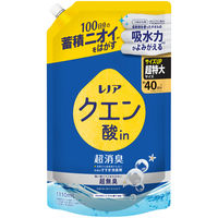 レノア クエン酸in 超消臭 衣類のすすぎ消臭剤 強い香りでごまかさない超無臭 さわやかシトラス 詰め替え 超特大 1110mL 1セット（3個）  P＆G