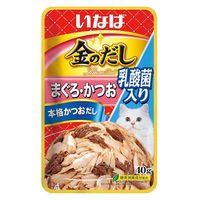 いなば 金のだし 猫 乳酸菌入り まぐろ・かつお 40g 6袋 キャットフード パウチ