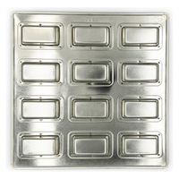 【アウトレット】松永製作所 SV 細フィナンシェ天板12P L シリコン 2408028 1個