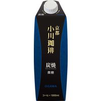 京都 小川珈琲 炭焼 微糖 1000ml 1箱（6本入）