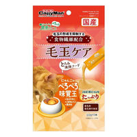 にゃんこの健康ピューレ 毛玉ケア 国産（10g×5本）3袋 猫用 おやつ ドギーマンハヤシ