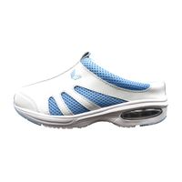 山一 消臭クッションインソールサボシューズ ブルー 25cm YI80 1足 ナースシューズ