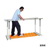 高田ベッド製作所 ウォークトレーナー(青竹式) 幅48×奥行100×高さ7cm TB-1368 OR 1個 63-4411-76（直送品）