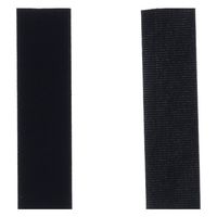 ハイロジック ベルクロ ジザイ結束ベルト高耐力型 3.8cm×9m 黒 91372 1本