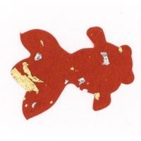 貼り絵小花 #31 きんぎょ 4103091 1袋