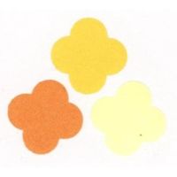 貼り絵小花 #16 きいろ花 4103076 1袋