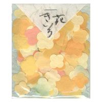 貼り絵小花 #16 きいろ花 4103076 1セット（3袋）