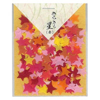 貼り絵小花 #45 きらきら星赤 4103105 1セット（3袋）