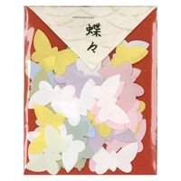 貼り絵小花 #60 蝶々 4103119 1セット（3袋）