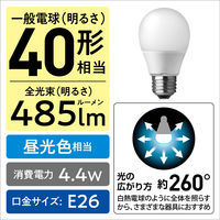 LED電球 E26 パナソニック パルック プレミアX 40W形 昼光色 全配光 Ra90 LDA4DDGSZ4F 1個