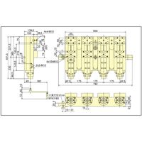 北川鉄工所 パワーバイス MH125N-4 1個（直送品）