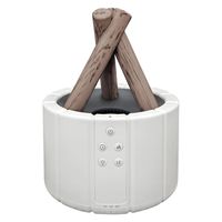 焚き火型USB加湿器　HED-2801　1台 ヒロ・コーポレーション（直送品）