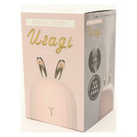 超音波ミニ加湿器　ウサギ HYL-2252 6台セット ヒロ・コーポレーション（直送品）