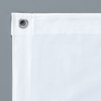 アスクル 「現場のチカラ」 白防炎シート 3.6×5.4m 1セット（5枚入） オリジナル