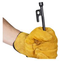 ハック メタルソリッドペグ２８ｃｍ HAC3471　1セット（6本入）（直送品）