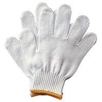 クツワ こども軍手 白 KR034 1個