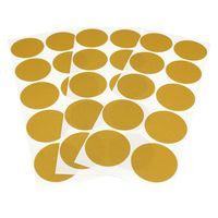 カモ井加工紙 mt 丸シールシート マットマスタード(1シート10組×3枚入り) MTSEAS02 1個