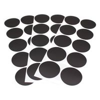 カモ井加工紙 mt 丸シールシート マットブラック(1シート10組×3枚入り) MTSEAS06 1個