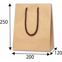 シモジマ カラーチャームバッグ 20ー12 クラフト 005330106 1束(10枚)