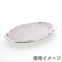 シモジマ レースペーパー 小判型 14号 004716044 1袋(100枚)