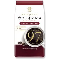 【コーヒー粉】【カフェインレス】ＭＭＣ　新カフェインレスコーヒー　6袋（120g×6）